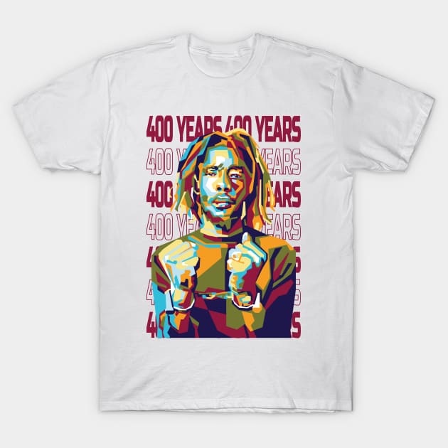 Abstract reggae-400 years in WPAP T-Shirt by smd90